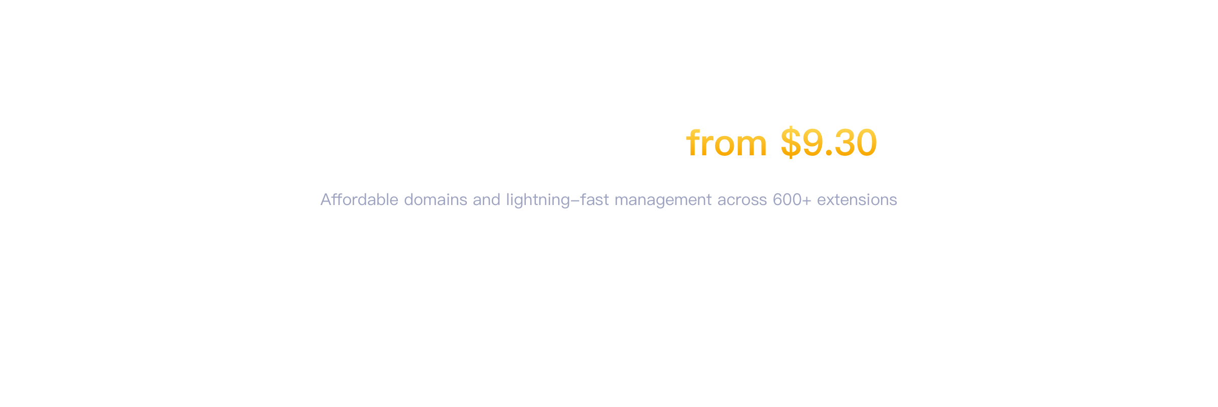 GNAME | Buy Domain Names, Websites, Hosting, Cloud Products
