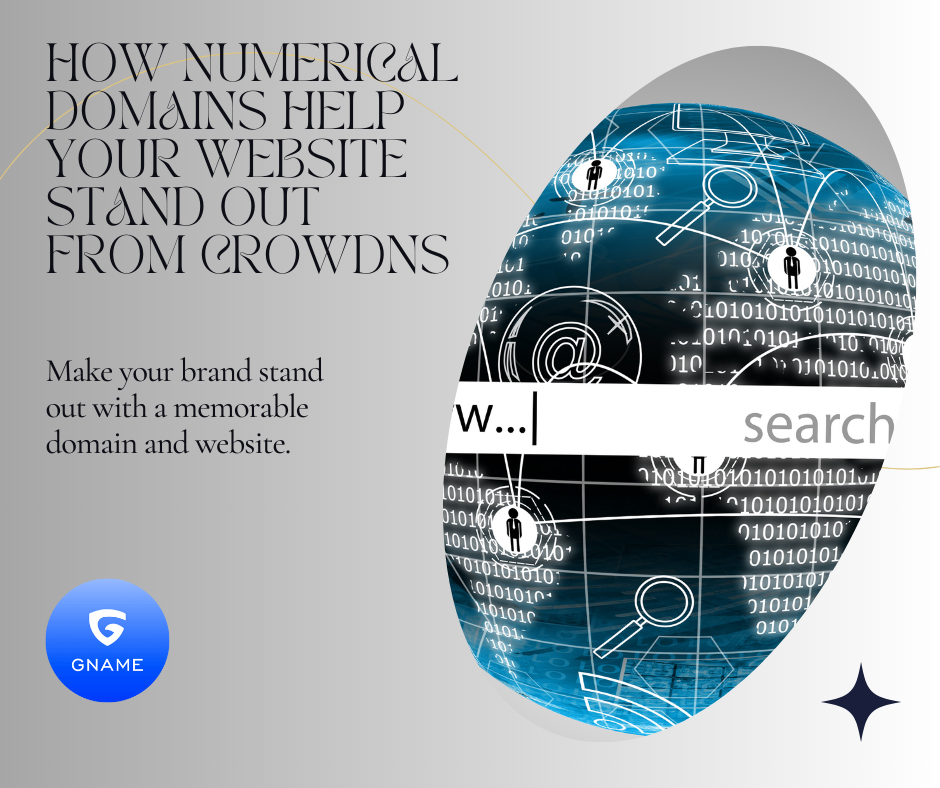 How Numerical Domains Can Help Your Website Stand Out From the Crowd