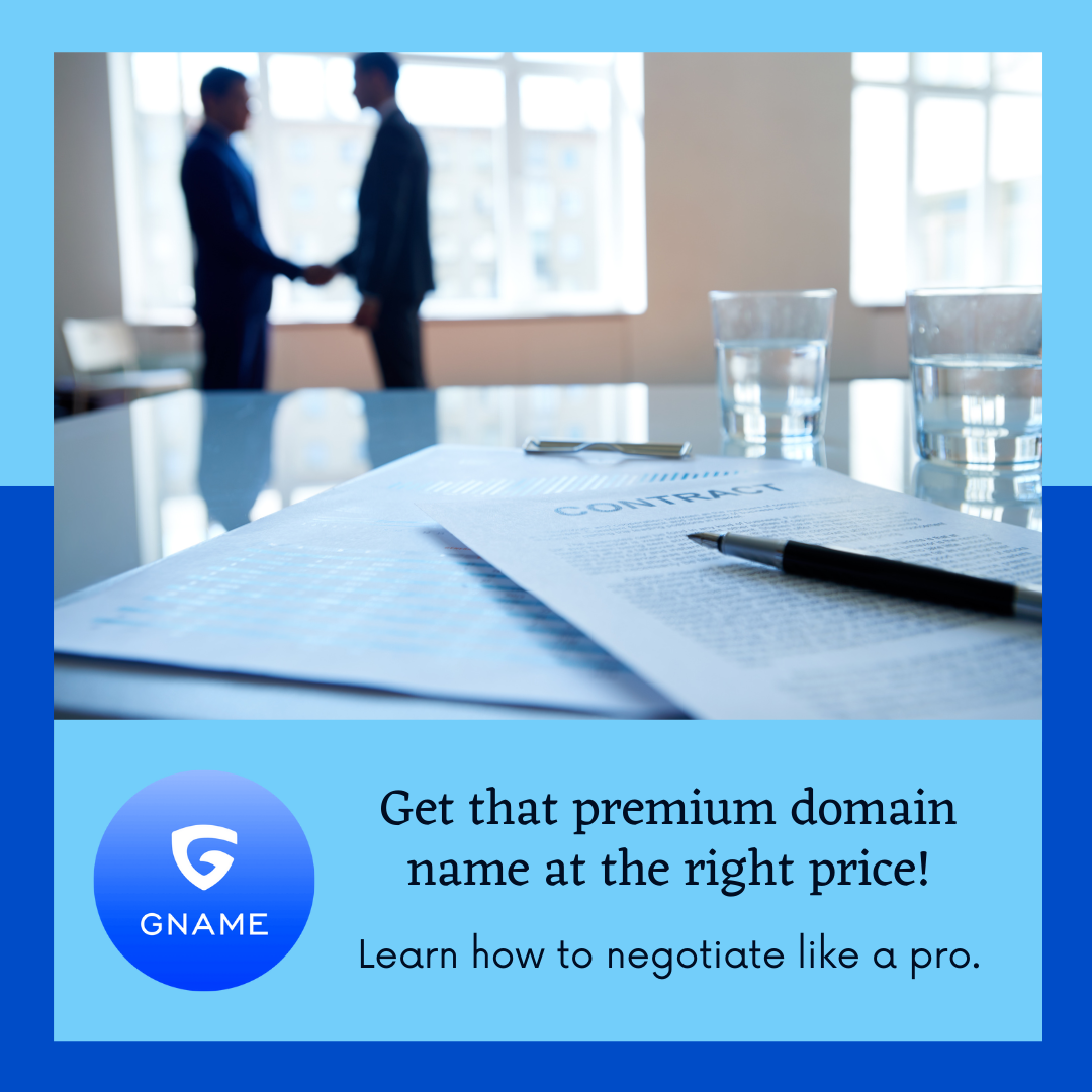 How to Negotiate the Price of a Premium Domain Name