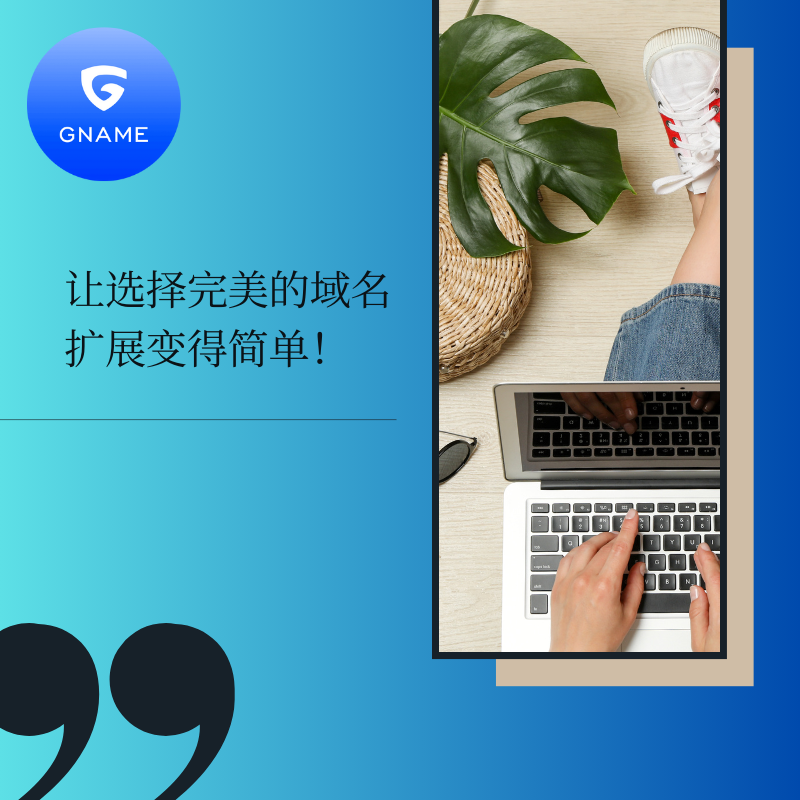 最受欢迎的域名扩展的比较